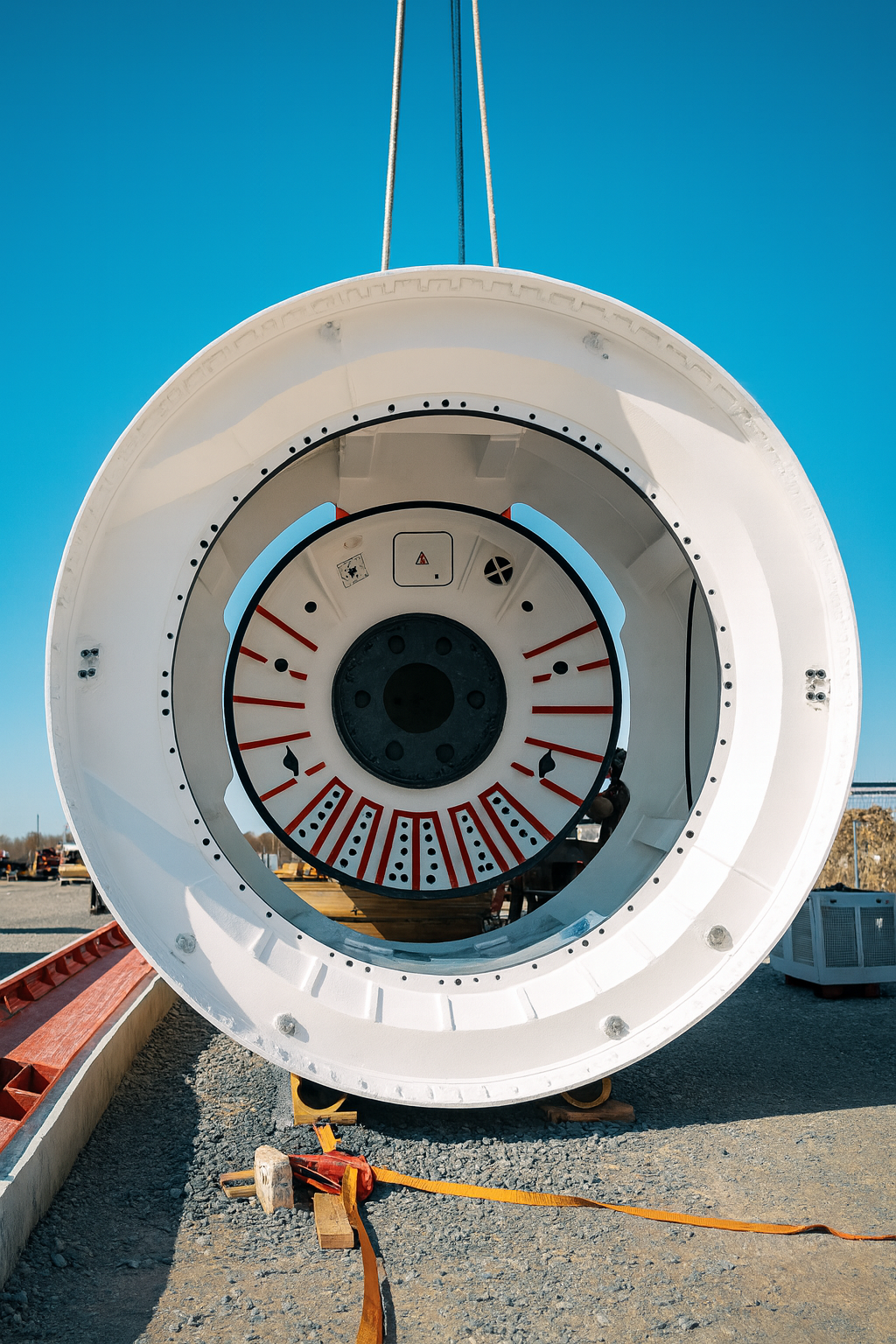 Microtunnelling site 2